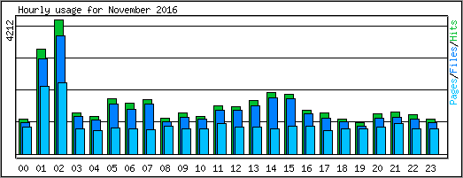 Hourly usage
